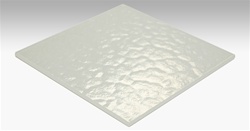 Textured Wall Glass 12" x 12" (White Back/Tempered)