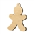 <b><span style="font-size: 20px;">Gingerbread Man Shaped Wood Ornament (Case of 120) </span></b>